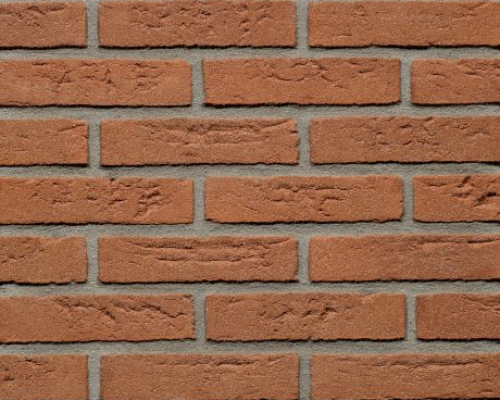 Steenstrip Geba 058 rood handvorm waalformaat.