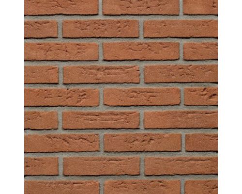 Steenstrip Geba 058 rood handvorm waalformaat.
