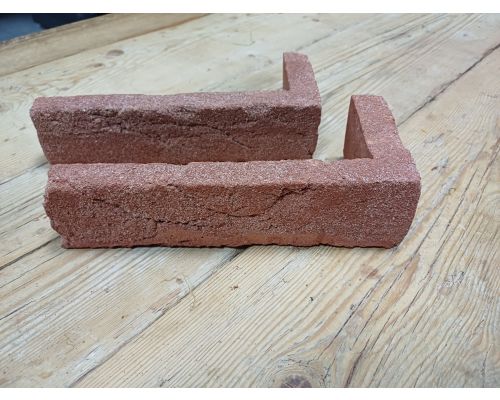 Hoekstrip rood geba 058 handvorm waalformaat.