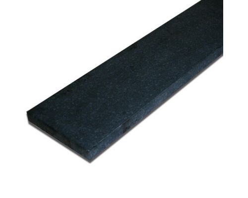 Basalt vijverrand 25x3x100cm (alleen afhaal)