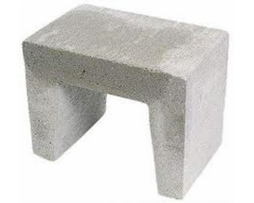 U-element Grijs beton 40x50x40cm.