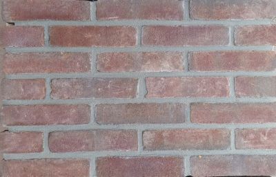 Vloersteenstrip Gebakken Klinker Rood Paars Hernen