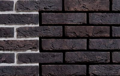 Waalformaat metselsteen zwart - Geba 872