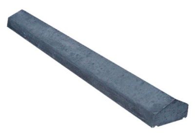 muurafdekker beton antraciet met punt voor buitenmuur afwerking