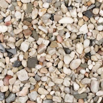 witte grind close-up diverse kleuren en vormen decoratieve tuintoepassing