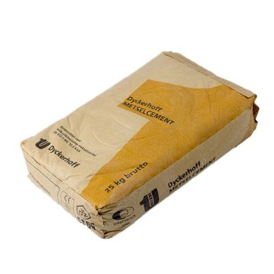 zak metselcement bruin voor metselwerkzaamheden