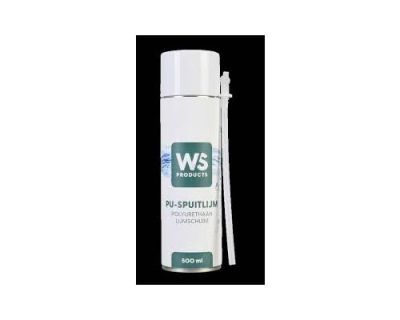 spuitlijm wit met applicator voor bouwmaterialen montage