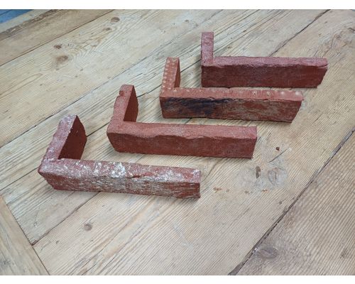 Hoekstrip geba 365 rood bont waalformaat.