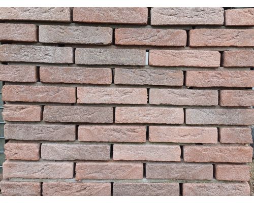 Metselsteen Hunzebruin genuanceerd speciaal handvorm waalformaat.