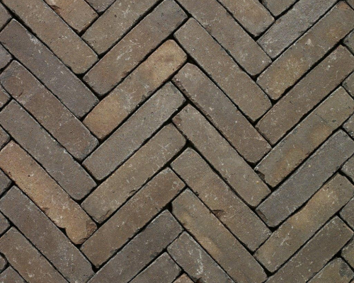 Gebakken Waaltjes Geba 4061 getrommeld 6,5cm hoog.