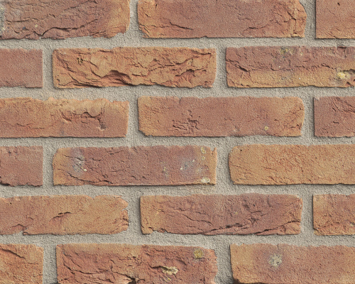 Metselsteen handvorm oranje gesinterd Geba 455 dikformaat.