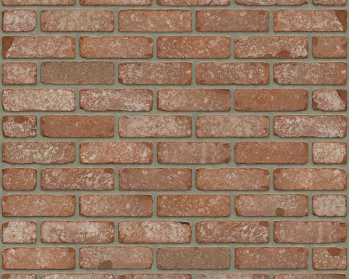 Steenstrip rood retro geba 459 dikformaat.